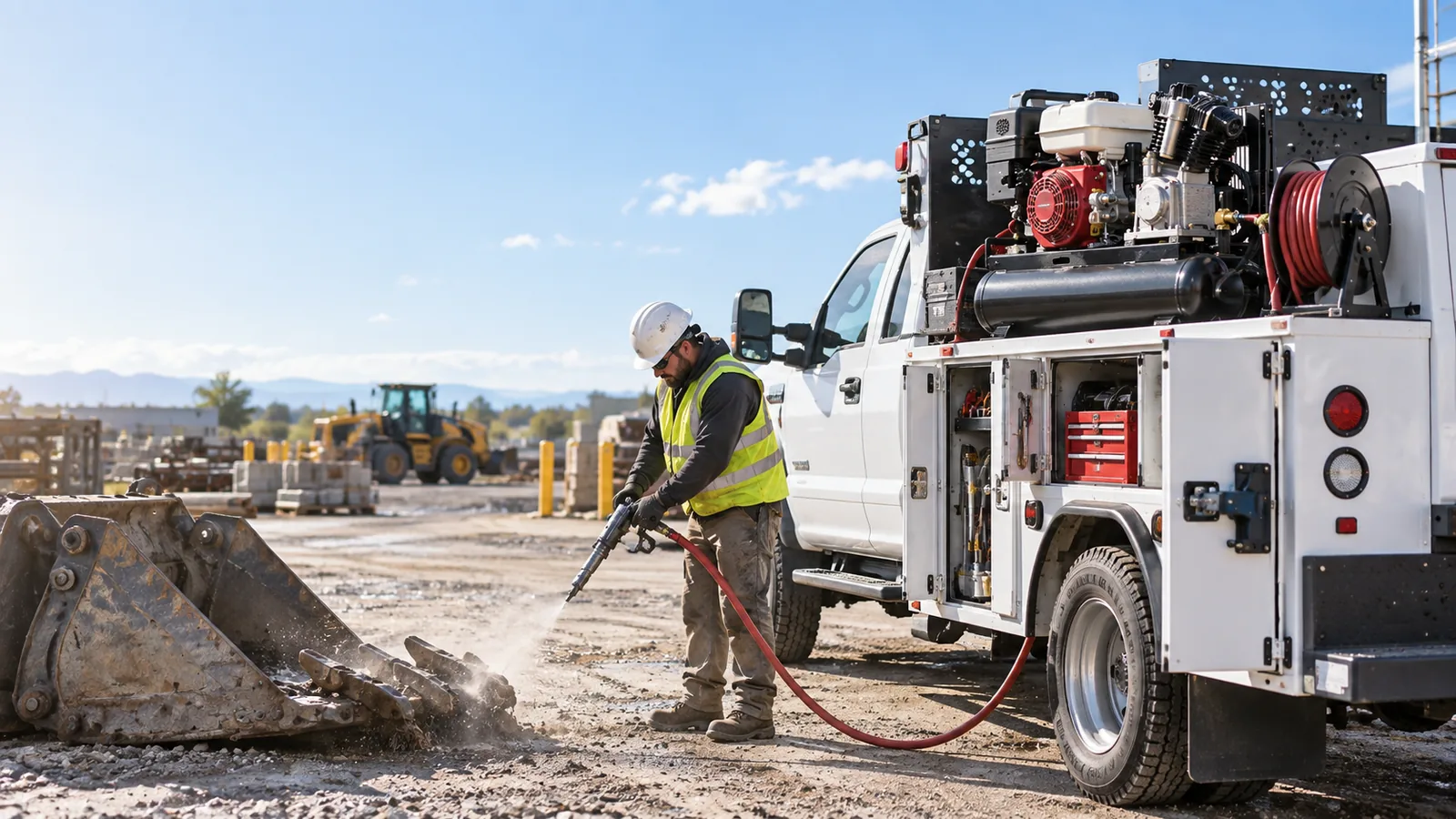 Construction compressed air