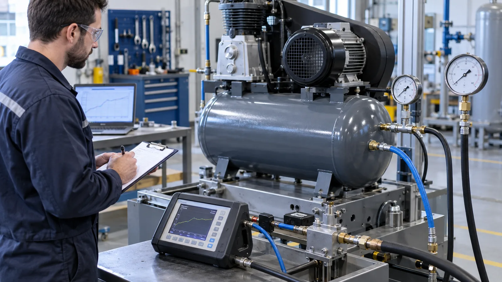 Compressor inspection